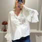 Ba&Sh Omar Bluse White