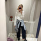 Boat Loafer Mule Fur Night