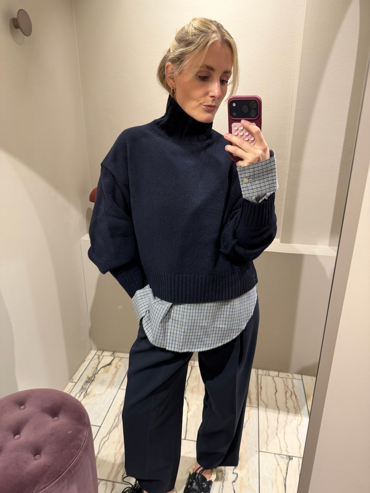 Ina Pullover Navy