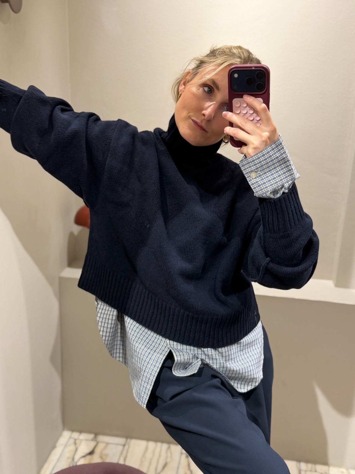 Ina Pullover Navy