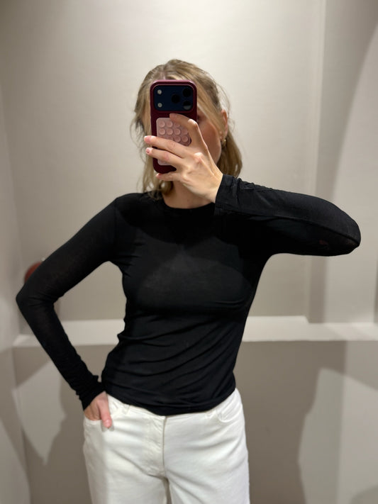 g-Sheer Longsleeve Black