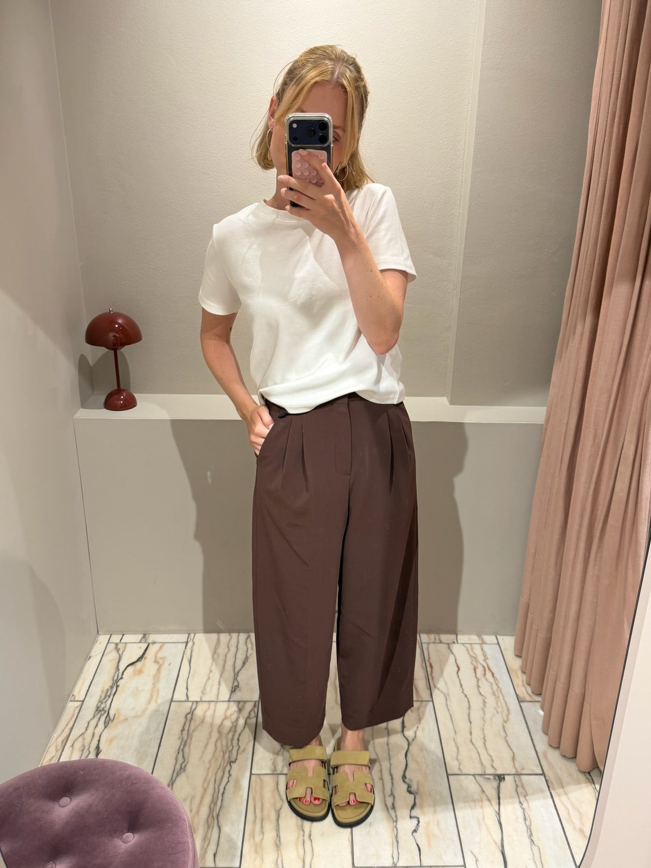 Noa Crop Hose Tabak