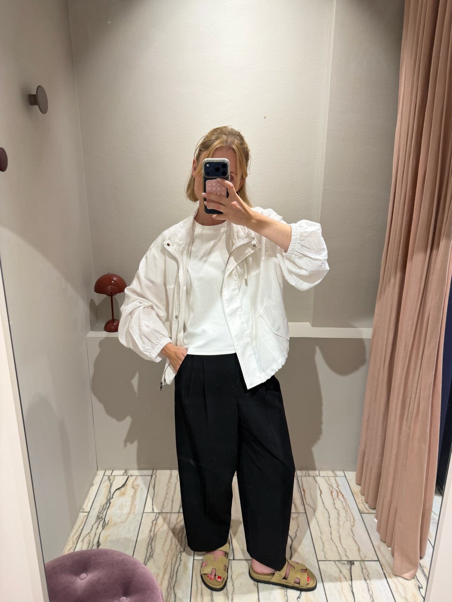 Noa Crop Hose Schwarz
