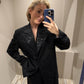 Rotate Oversized Sequins Blazer