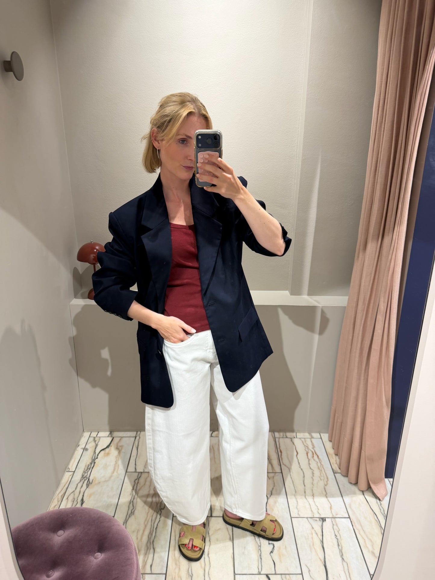 Paula Blazer Navy