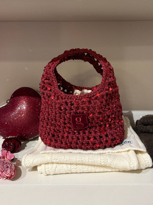 Festive glitter g-bag