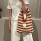 Maxi g-Bag Striped Orange