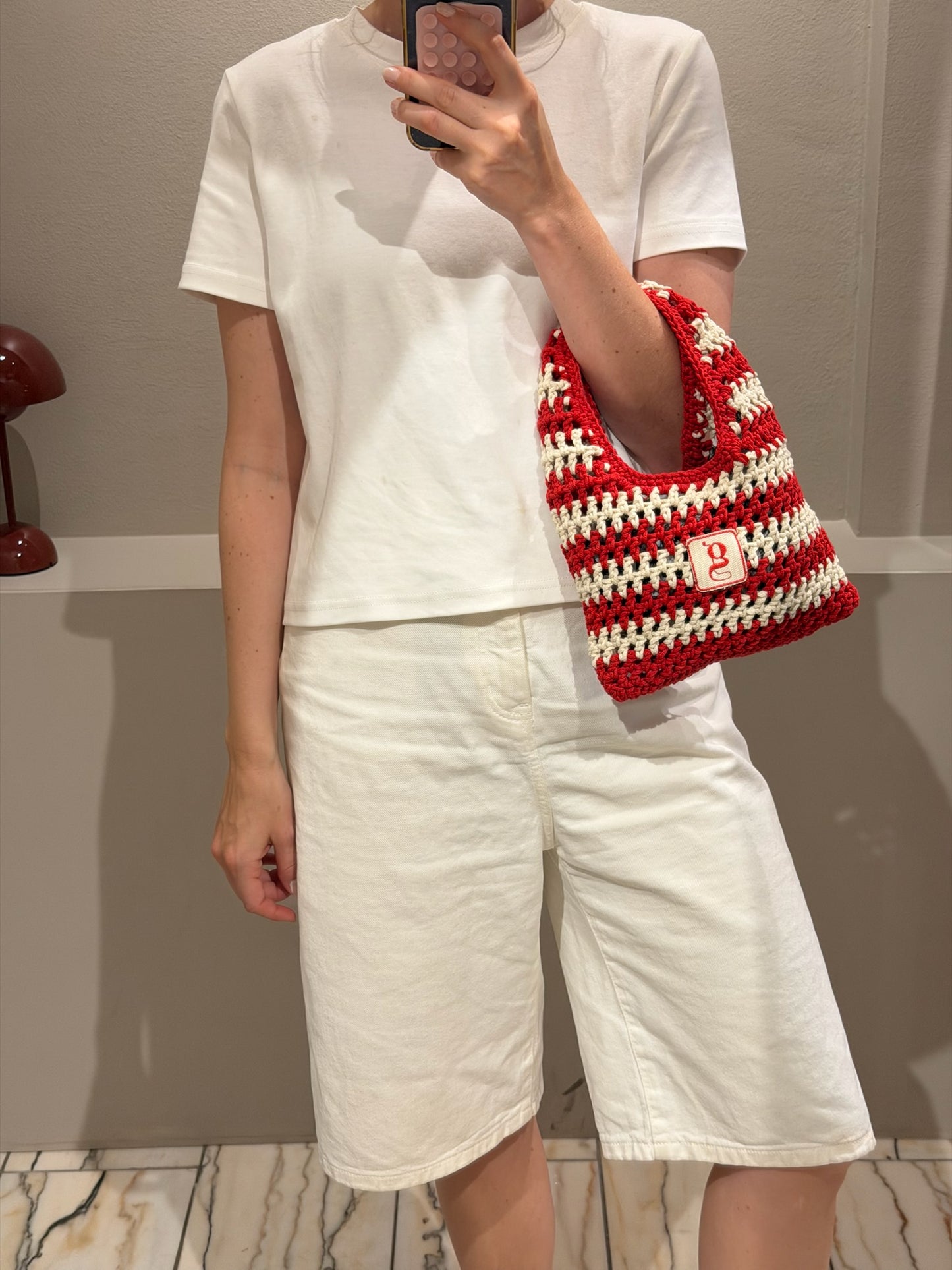 Mini g-Bag Striped Red