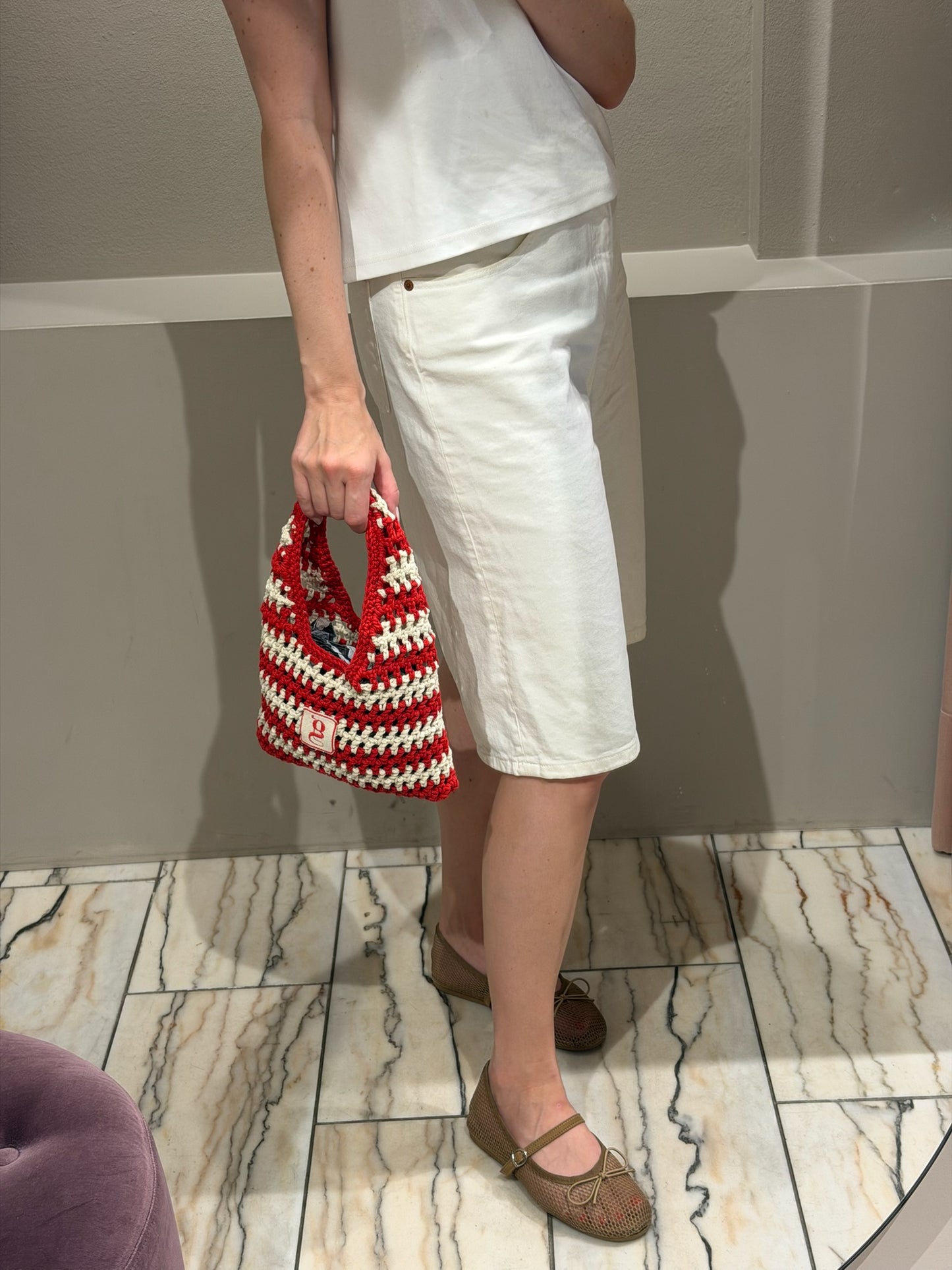 Mini g-Bag Striped Red