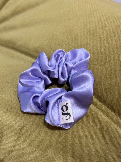 Lila g-Scrunchies