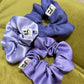 Lila g-Scrunchies