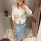 g-Cardigan Creme