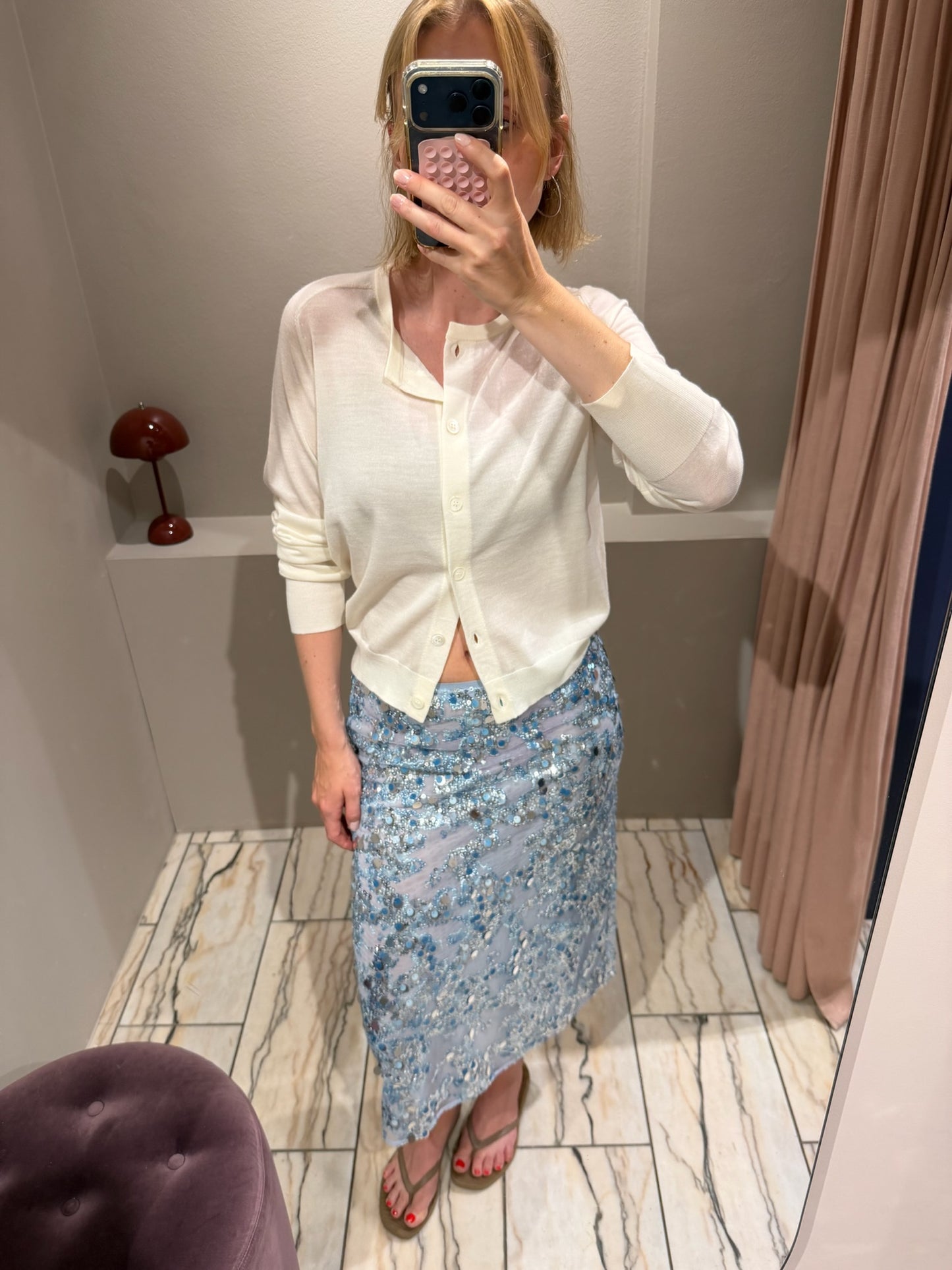 g-Cardigan Creme