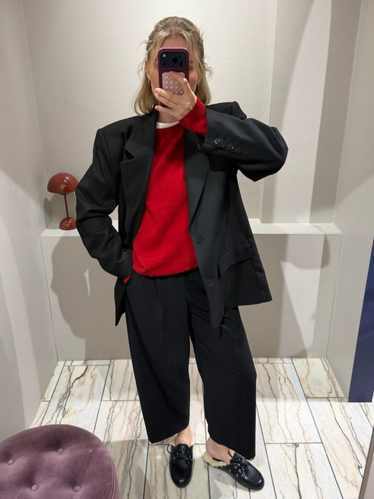 Noa Crop Hose Schwarz