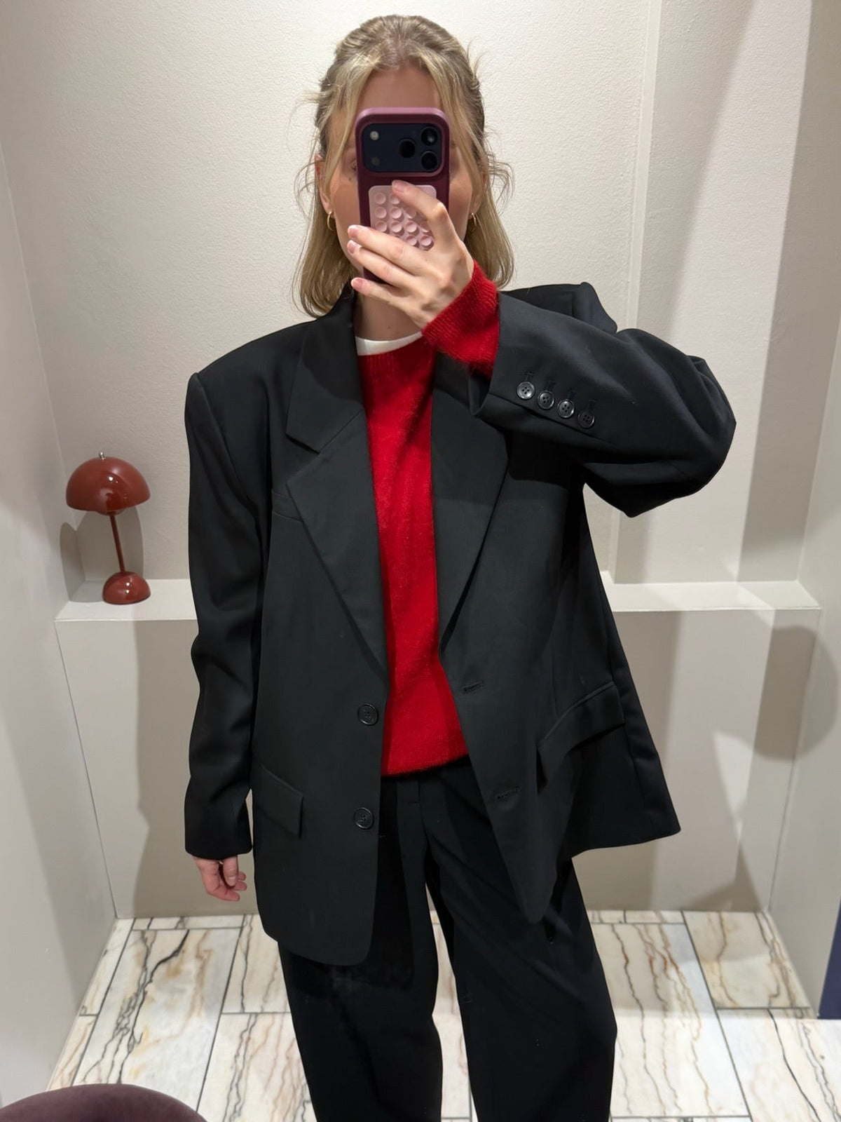Paula Blazer Schwarz