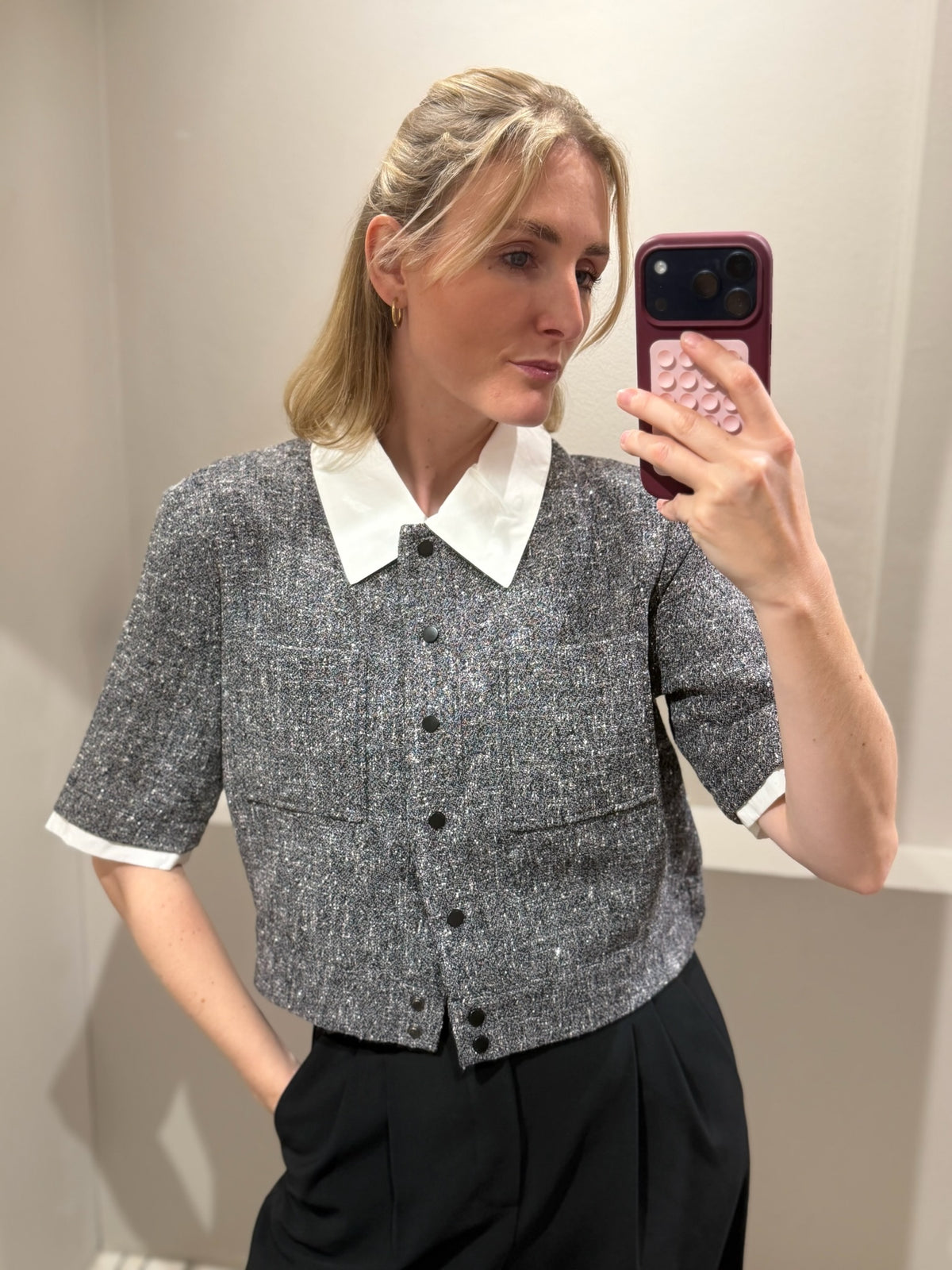 Lino Bluse