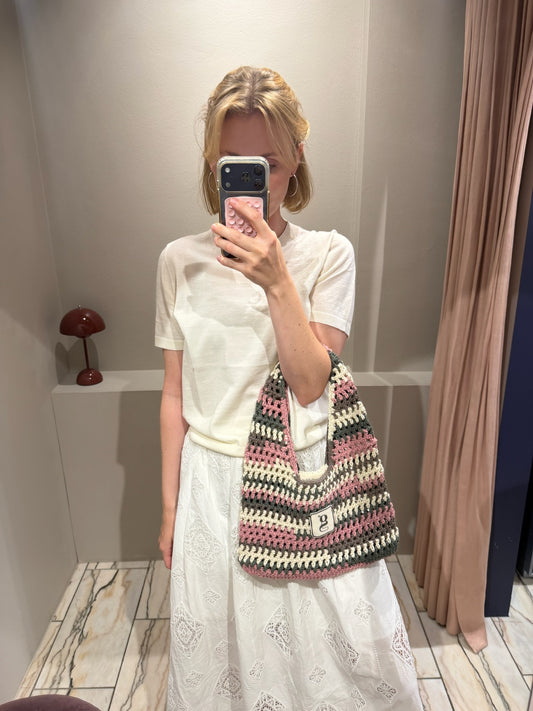 Midi g-Bag Pink Striped