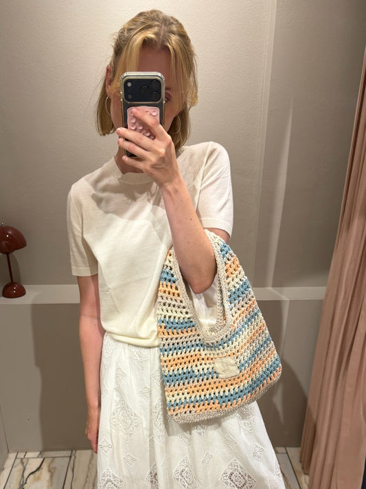 Midi g-Bag Peach Striped