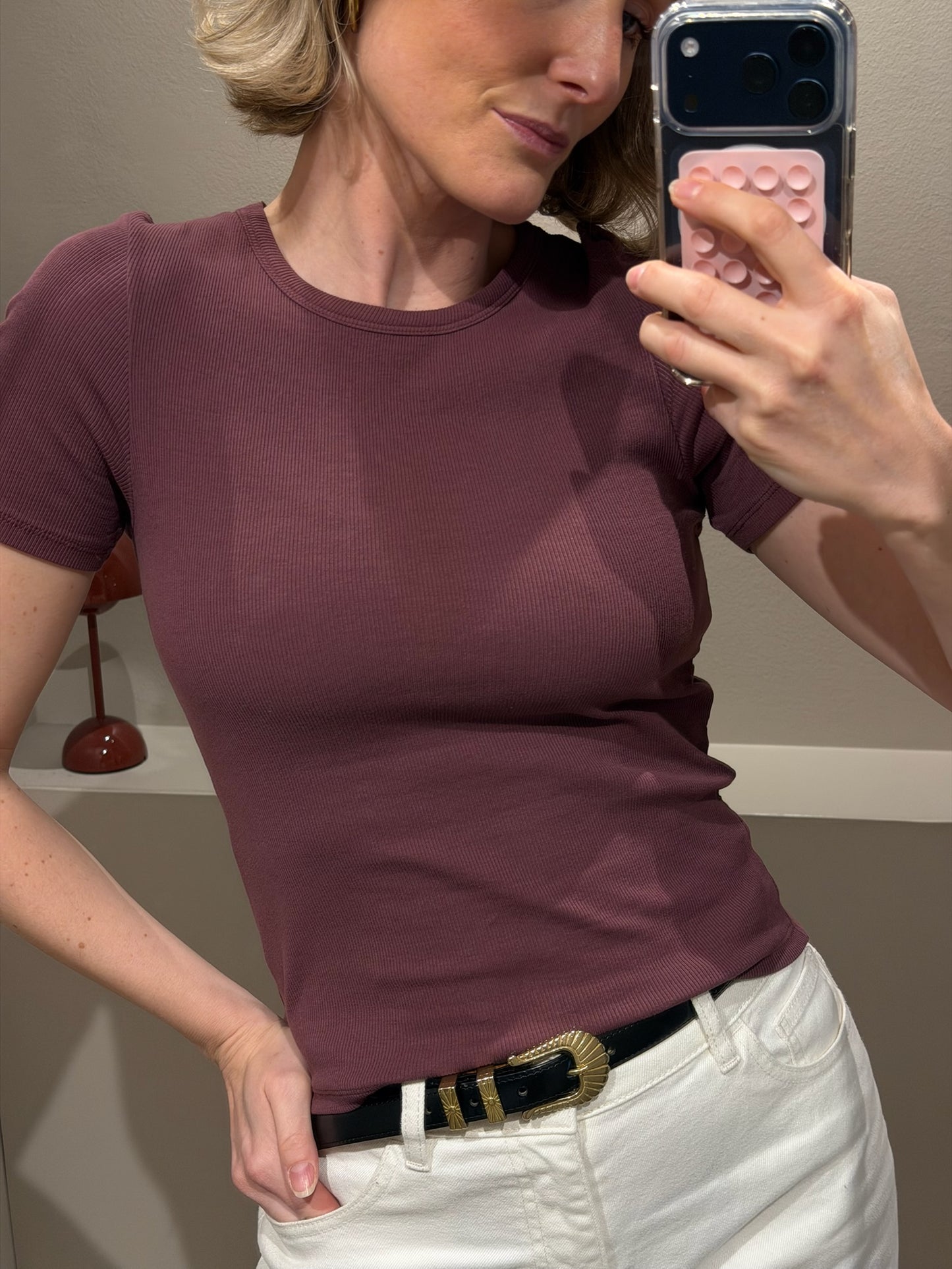 Modström Igormd T-shirt Wine