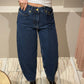 GANNI Stary Jeans Dark Blue Stone