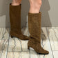 Tabac Suede Boots