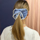 Sui Ava Blueberry Lace Scrunchie