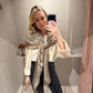 G-Paisley Scarf XL Beige