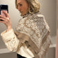 G-Paisley Scarf XL Beige