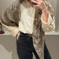 G-Paisley Scarf XL Beige