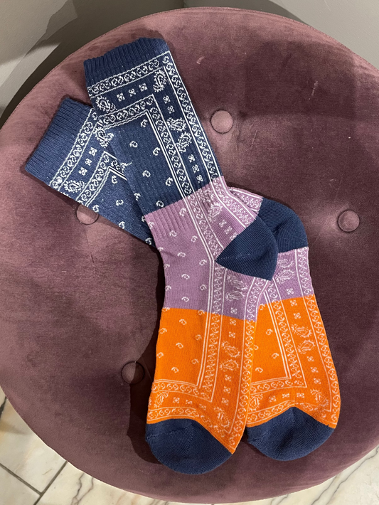 Alto Milano Paisley Socken