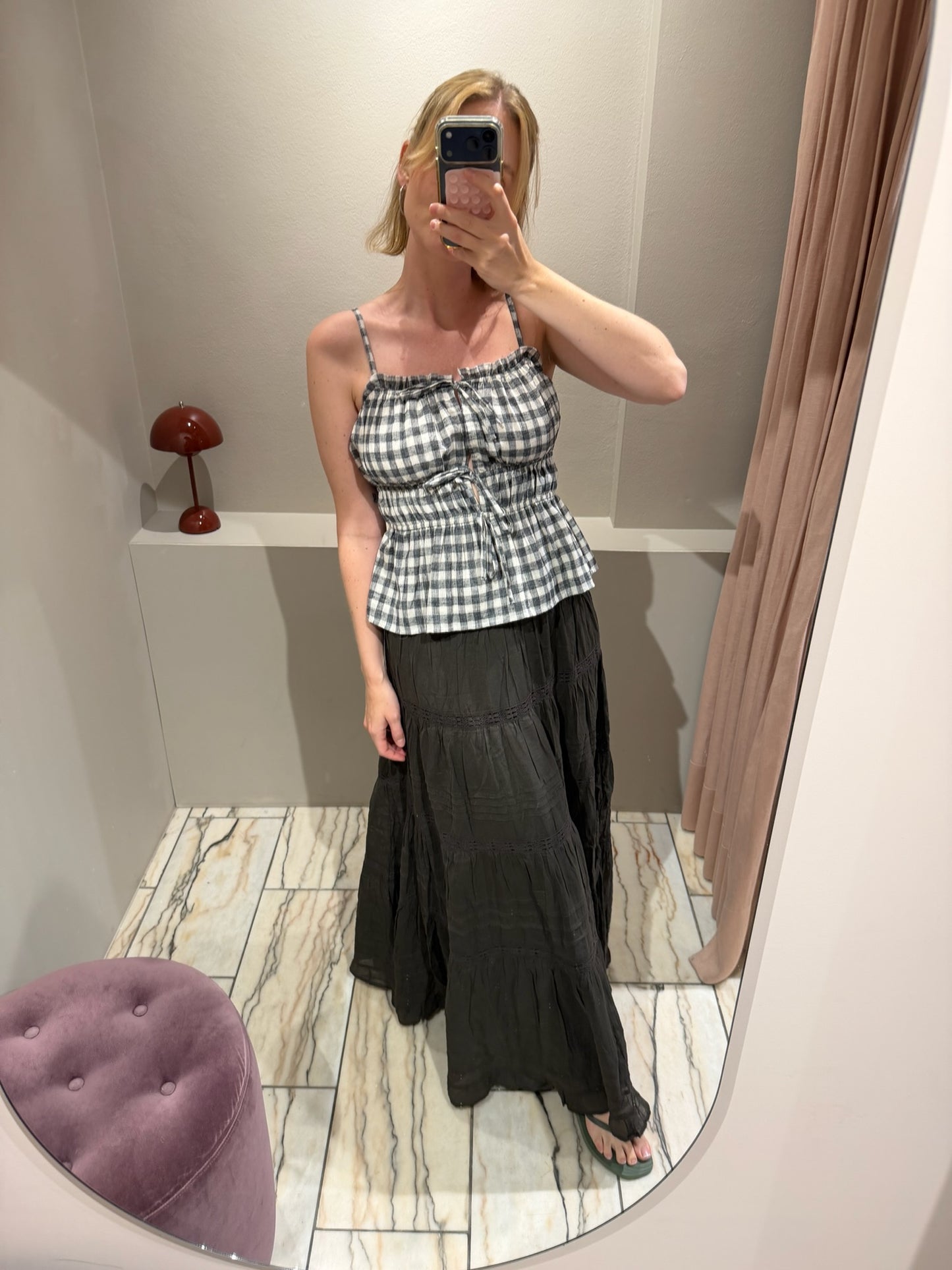 Seylor Check Top