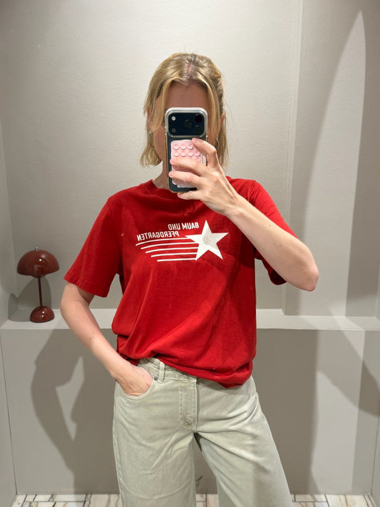 Jawo T-Shirt Rot