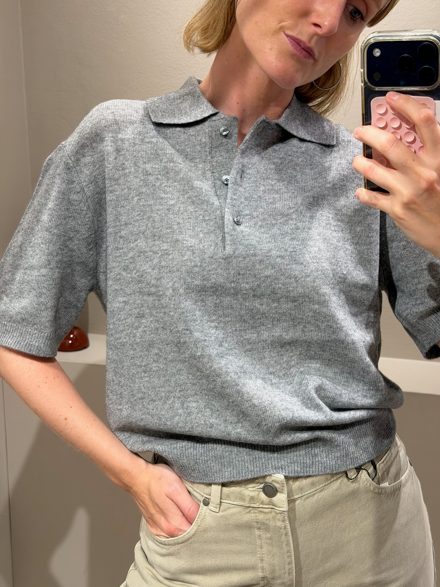 Longo Strickshirt