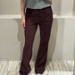 Rosie Hose Burgundy