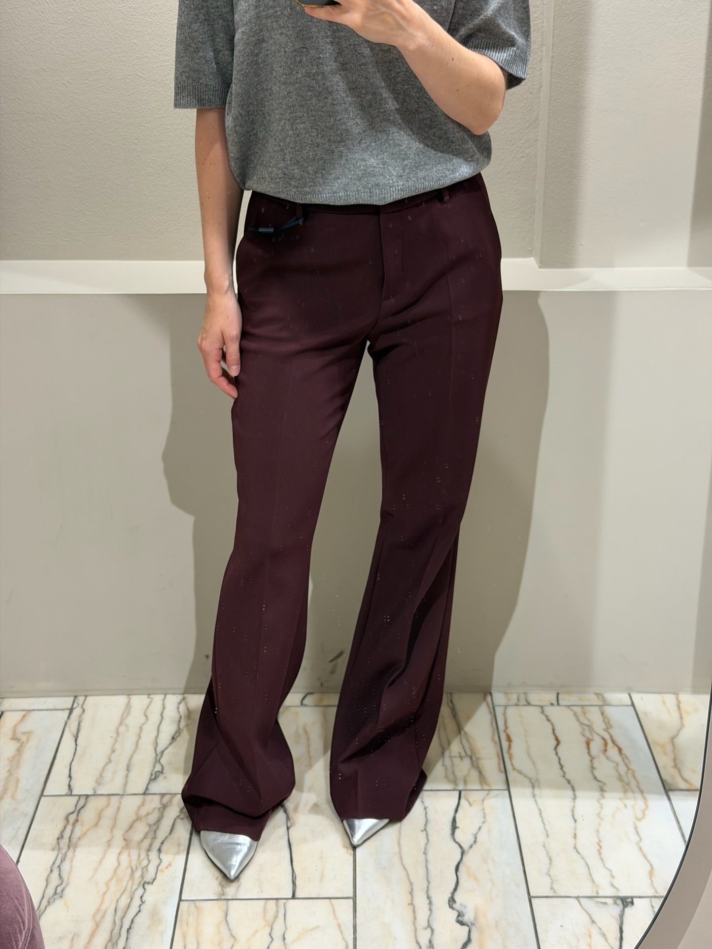 Rosie Hose Burgundy