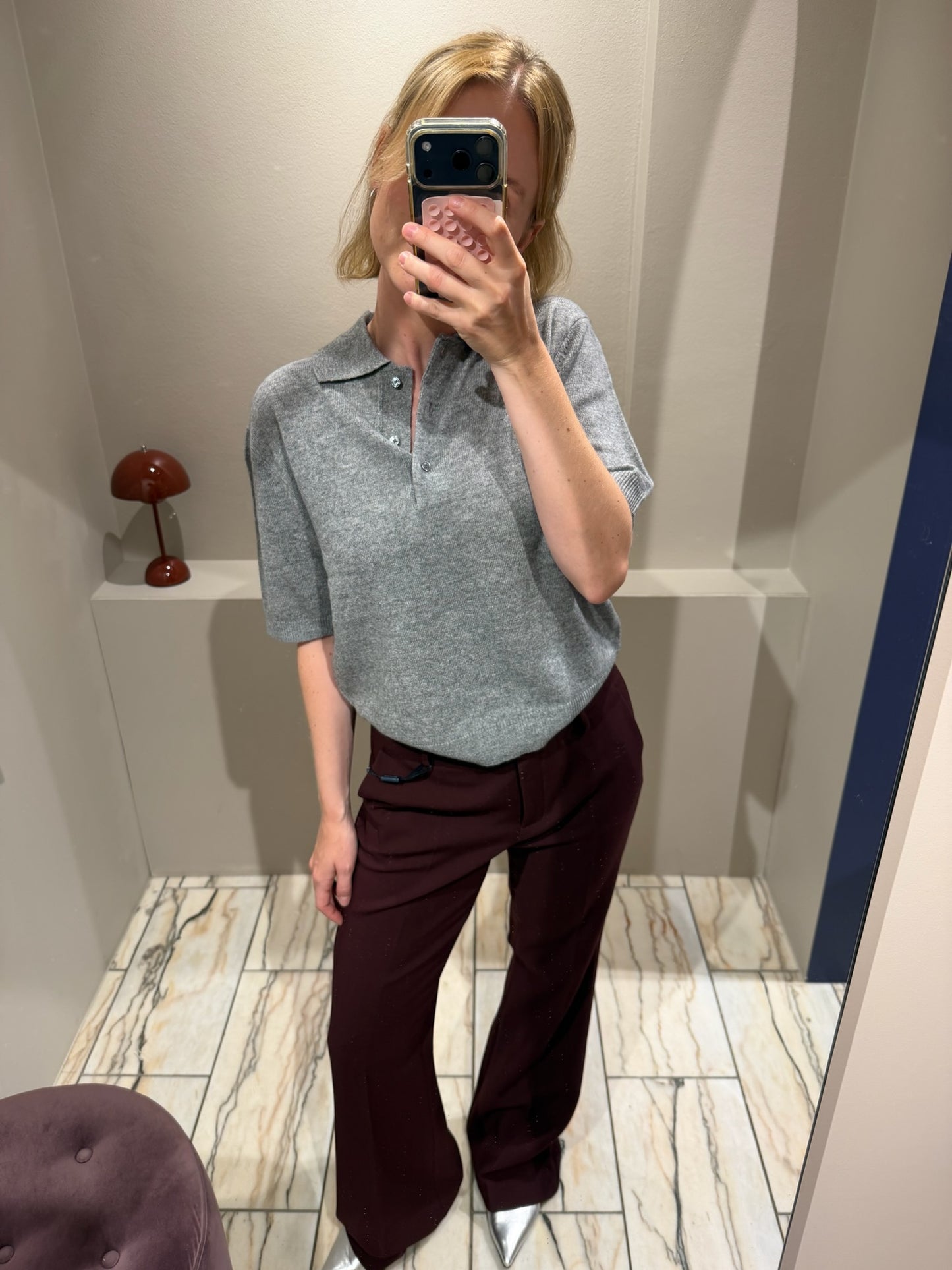 Rosie Hose Burgundy