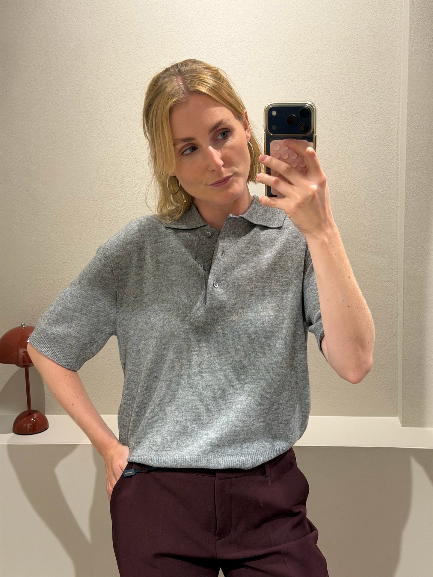 Longo Strickshirt