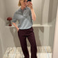 Rosie Hose Burgundy