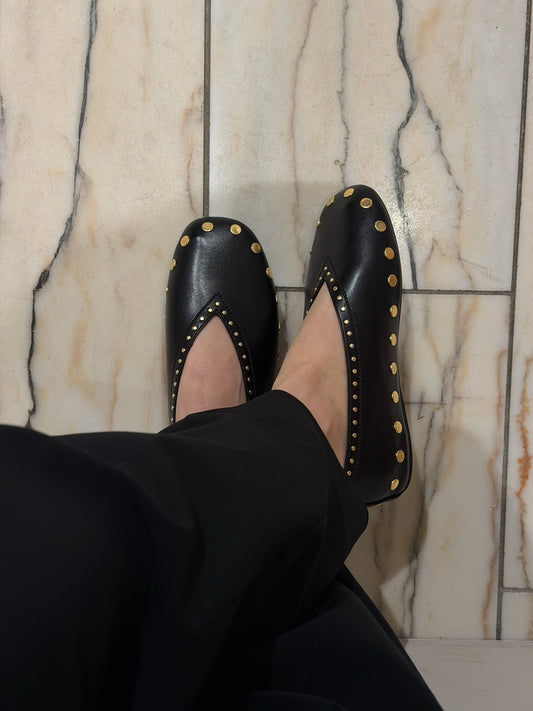 GANNI Jenny Ballerina Nappa