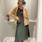 Ba&Sh Cyla Skirt Khaki