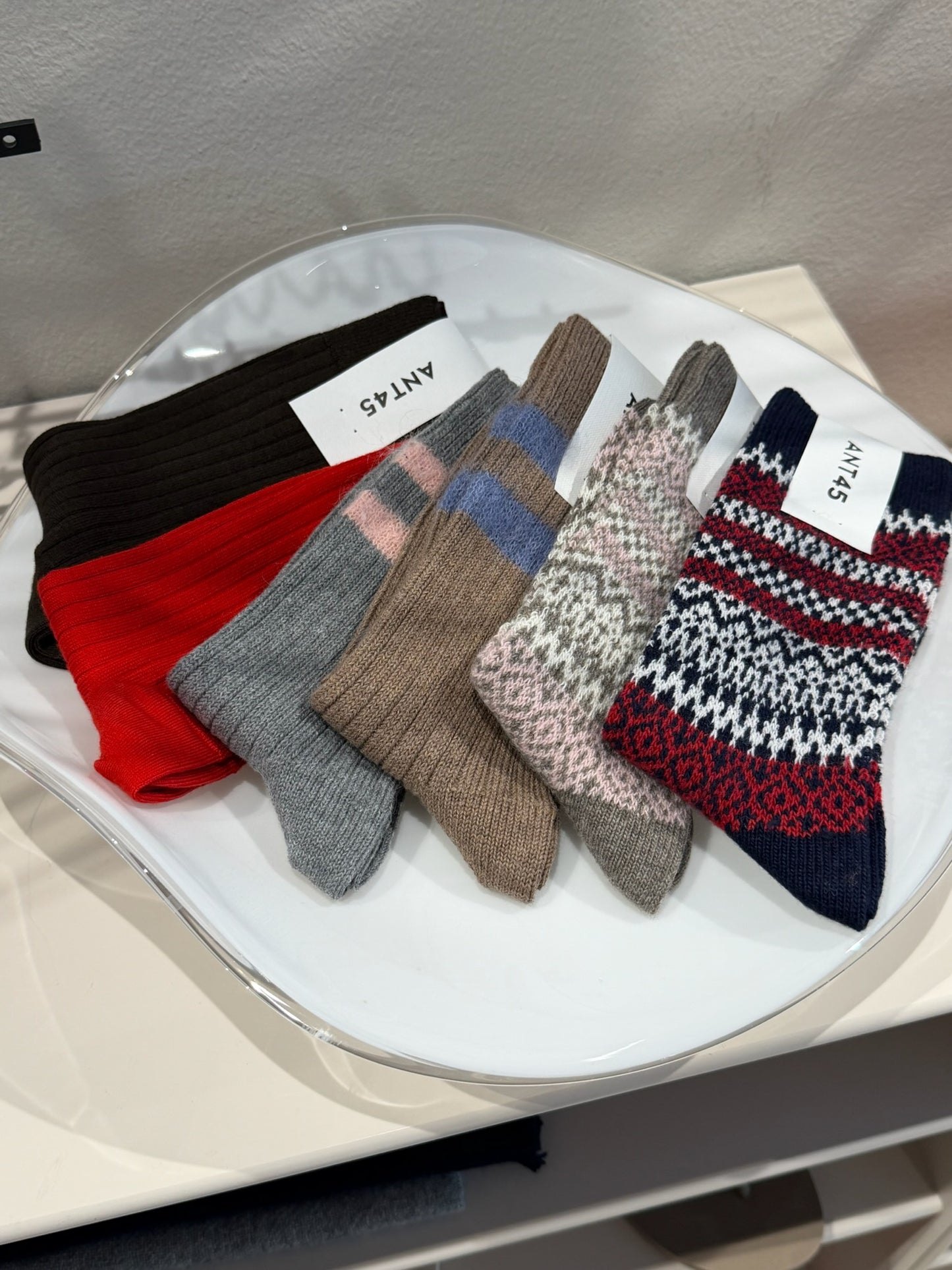 Quincy Short Socks Rot