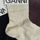 GANNI Short Ruffle Socks