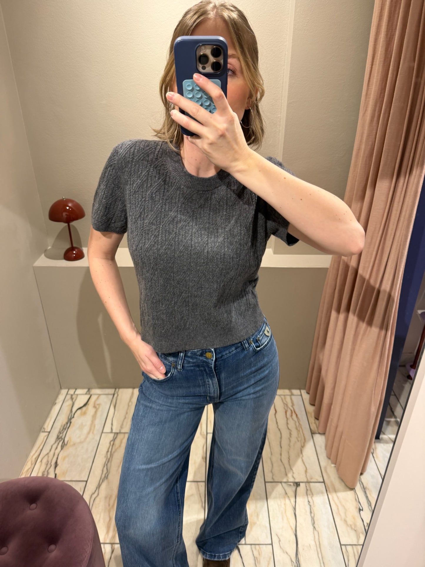 The Garment Como Tee Mini Rib