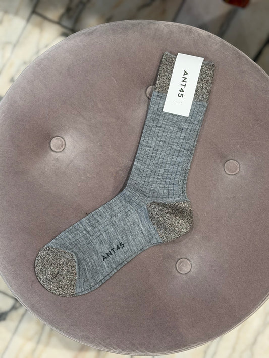 Berlino Short Socks Grau