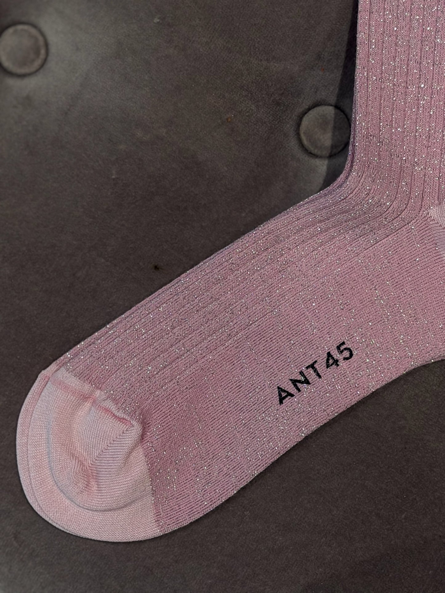 Cherry Short Socks Pink