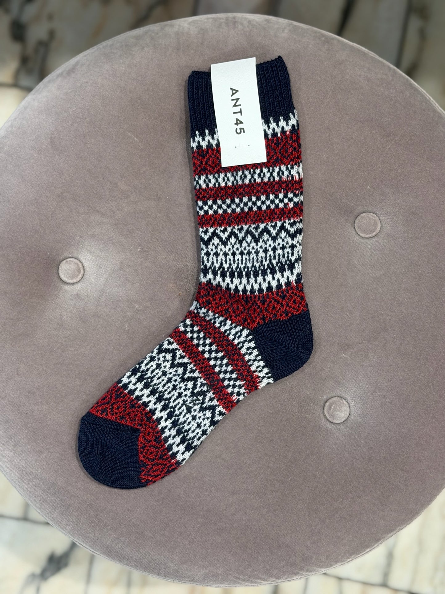 Kotte Short Socks Navy