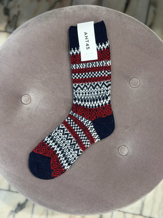 Kotte Short Socks Navy