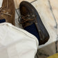 Posa Boat Loafer Brushed Leather Coffee