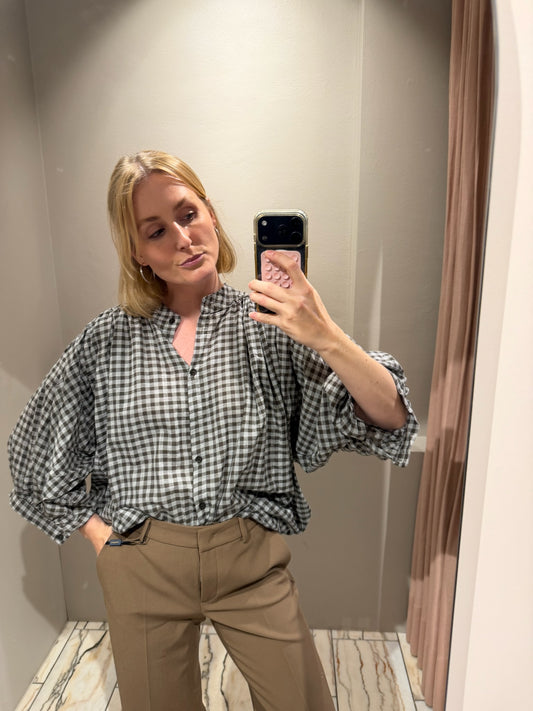 g-Bluse Checkered