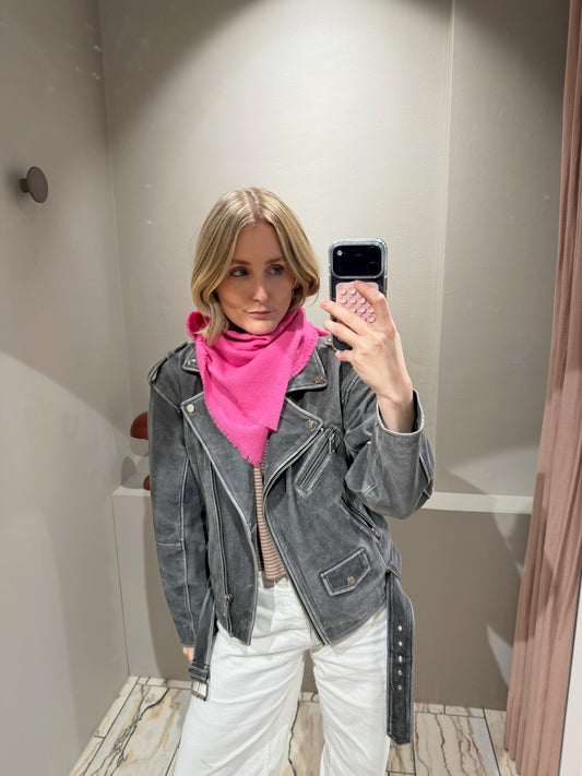 G-Mini Scarf Wool Pink